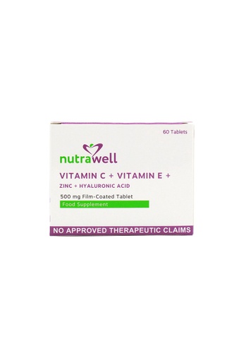 Buy Nutrawell Vitamin C 500mg Vit E 400iu Zinc Hyaluronic Box Of 60 Tablets 2020 Online Zalora Philippines