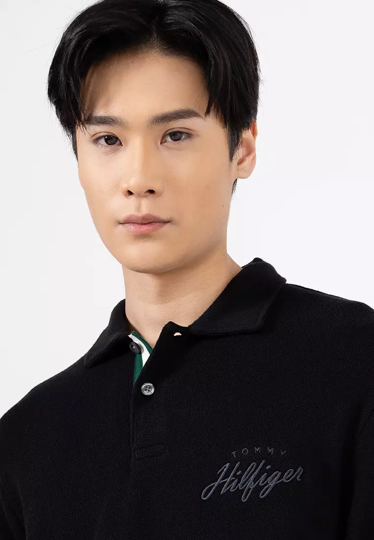 平織經典剪裁POLO恤 - TH主線