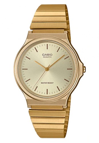 Jual Casio Casio Analog Jam Tangan Wanita Strap Rantai Gold Mq 24g 9e Original Original Zalora Indonesia