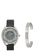 Stuhrling Original black and silver Lily 995M Quartz 38mm Classic Watch Set 3AEDEACD5CDE32GS_1