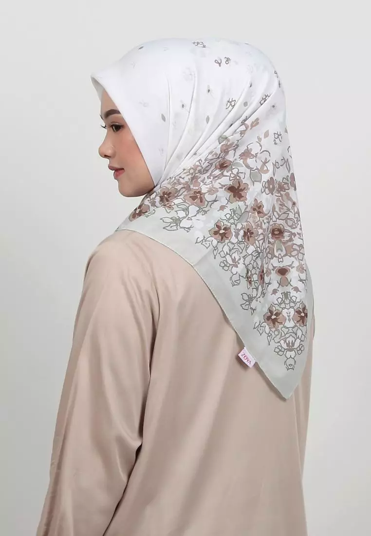 hijab segiempat motif