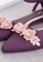 Twenty Eight Shoes purple 3D Flora Ankle Strap Jelly Flats VR5132 38689SH729EA04GS_6