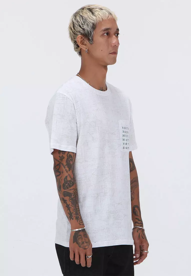 MCT INVERSO SHORT SLEEVE TEE WHT