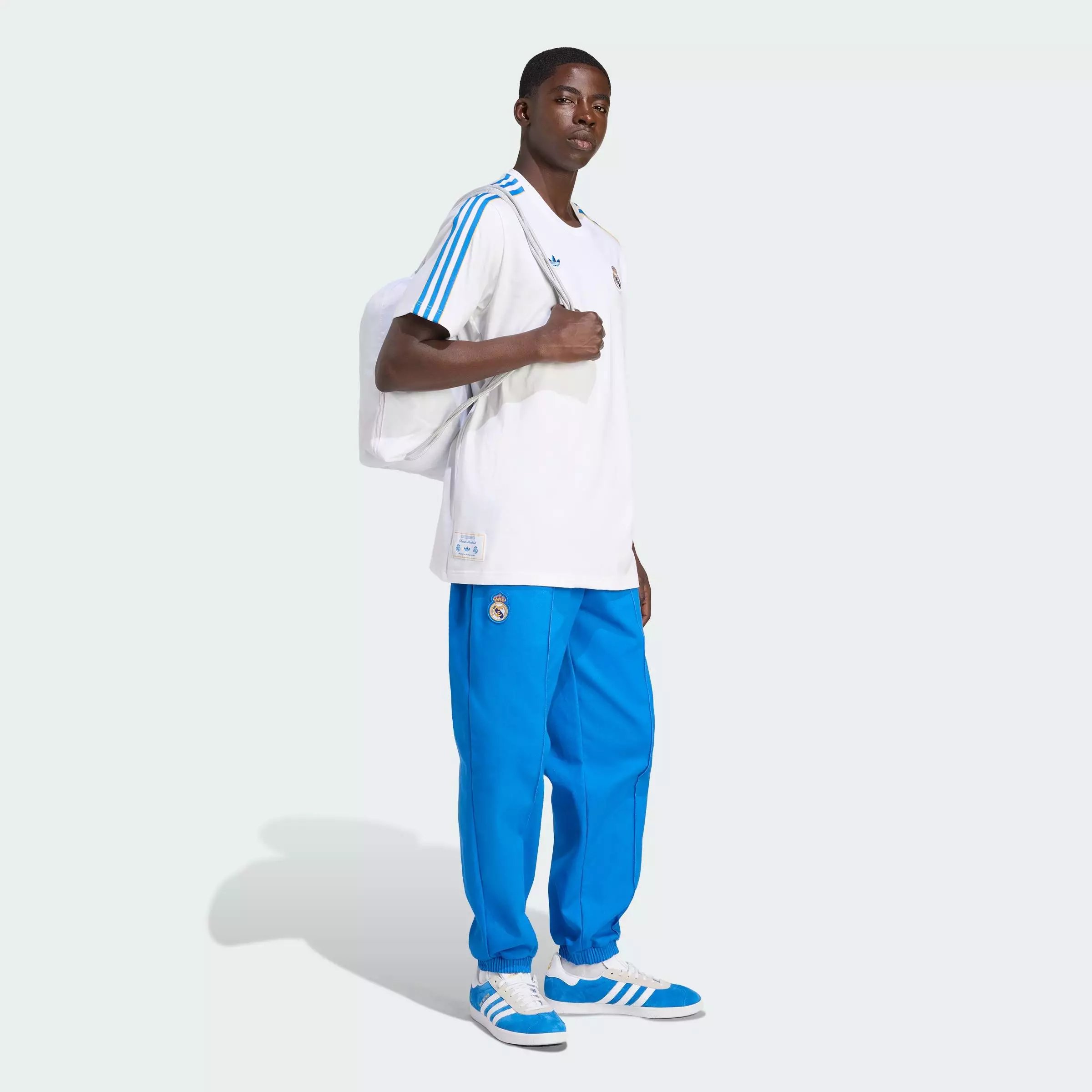 Football Real Madrid Terrace Icons Tee Men White JN3064