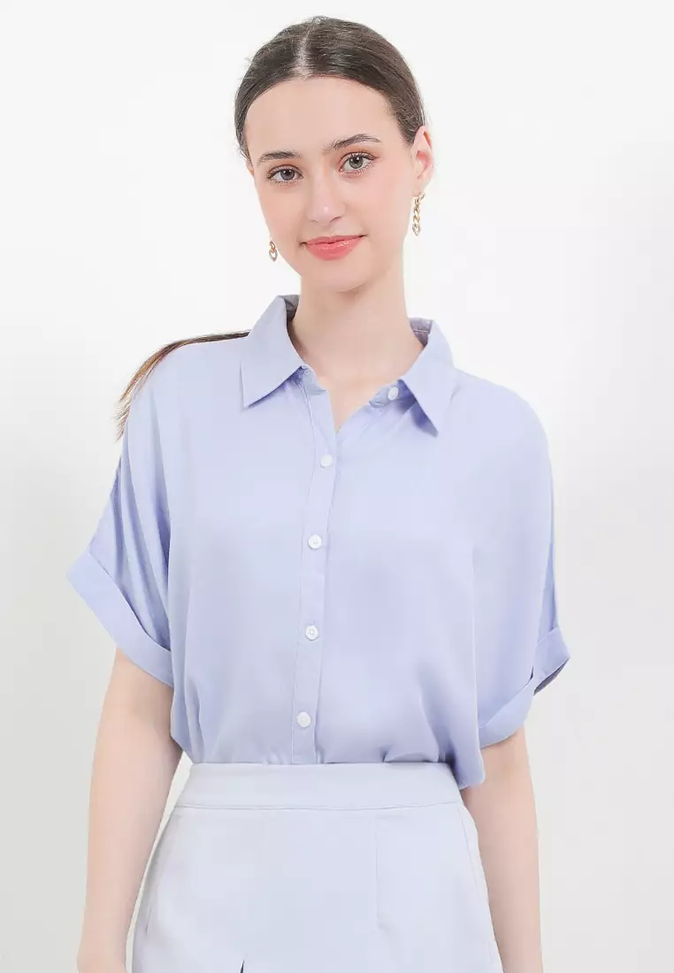 Jual X-EIGHT Tabetha Shirts Original 2026 | ZALORA Indonesia