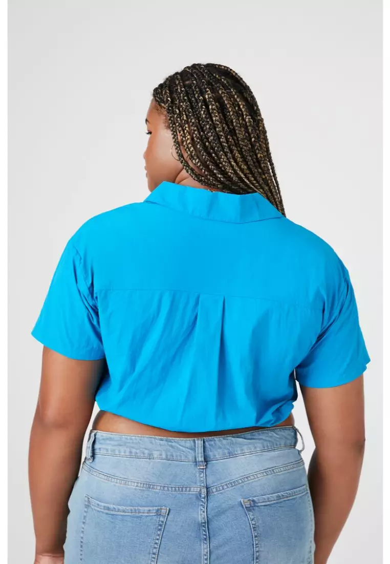 Turquoise blouse 2025 forever 21