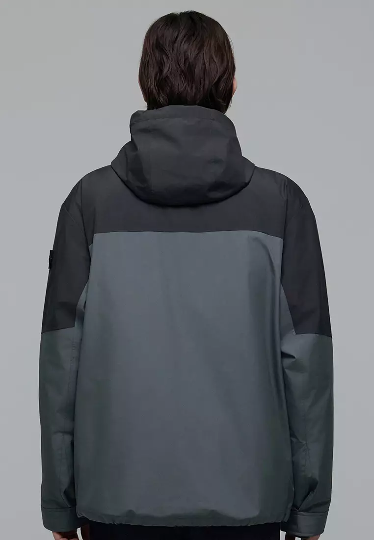 Unisex 3-in-1 GORE-TEX Color Block Down Jacket