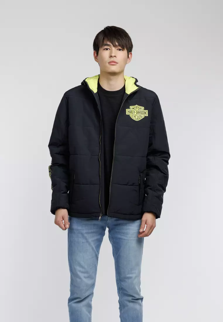 Harley davidson sale puffer jacket