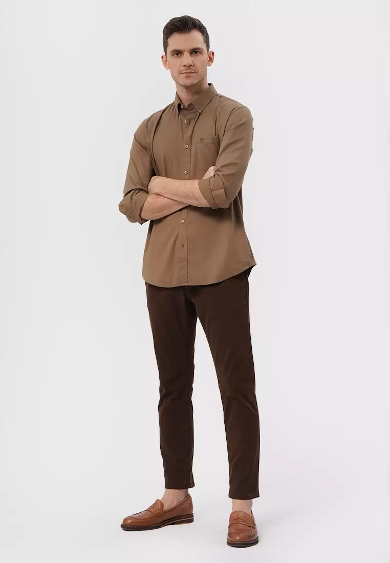 Long Sleeve Oxford Shirt