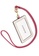 Coach white Coach ID Lanyard In Colorblock - White/Pink 65492ACE60A345GS_3