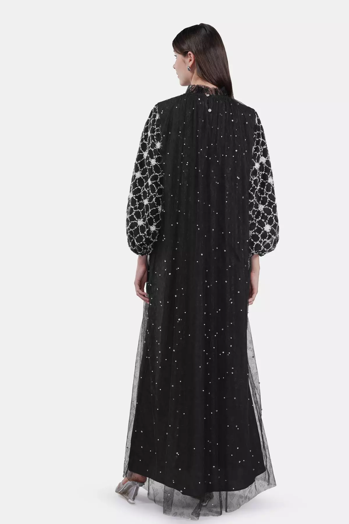 Benang Jarum Black Label - Ethereal Beads Dress - Black