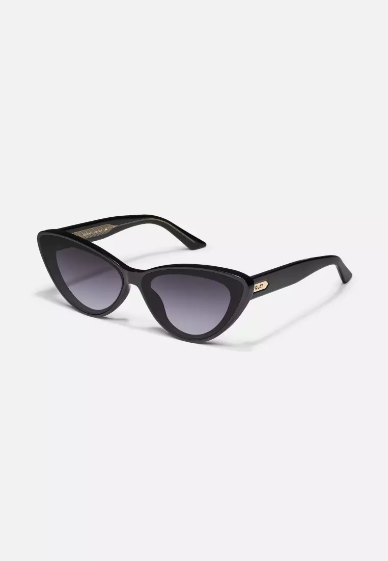 Tempted Sunglasses - Black/Smoke