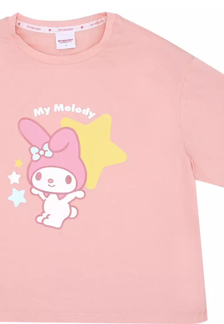 Ladies Licensed My Melody Star T-Shirt