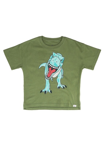 GAP green Toddler 3D Graphic T-Shirt F439AKA0CEB17BGS_1