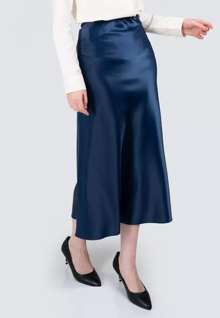 Polo Haus - Women’s Satin Slip Skirt WBLS002