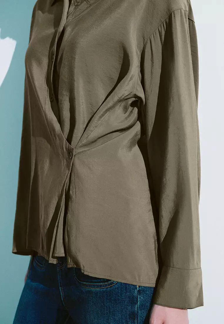 Button Up Loose Shirt