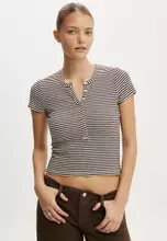 Madi Stripe Dark Oak