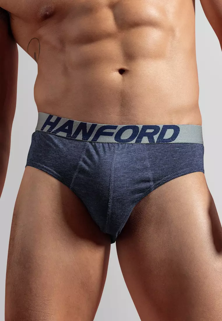 Regular Cotton Men's Briefs Agean - Assorted Colors (3in1 Pack)