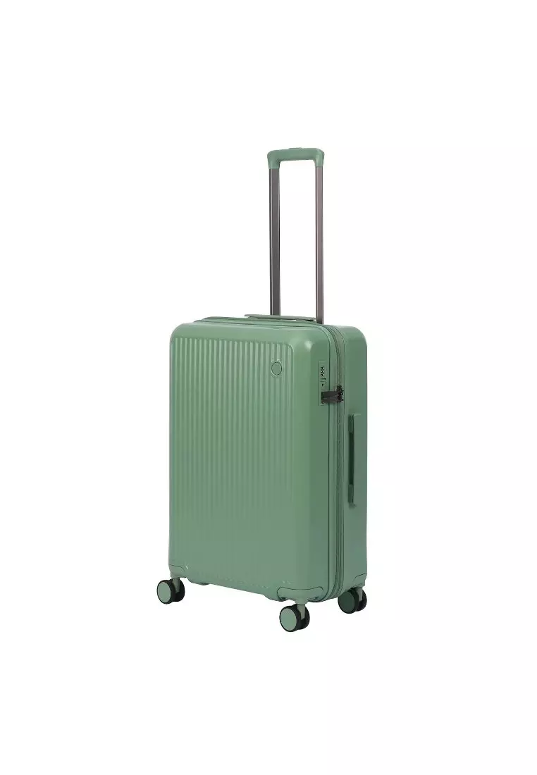 Crossing VIVE Polycarbonate Expandable Medium Luggage V2 - Sage Green