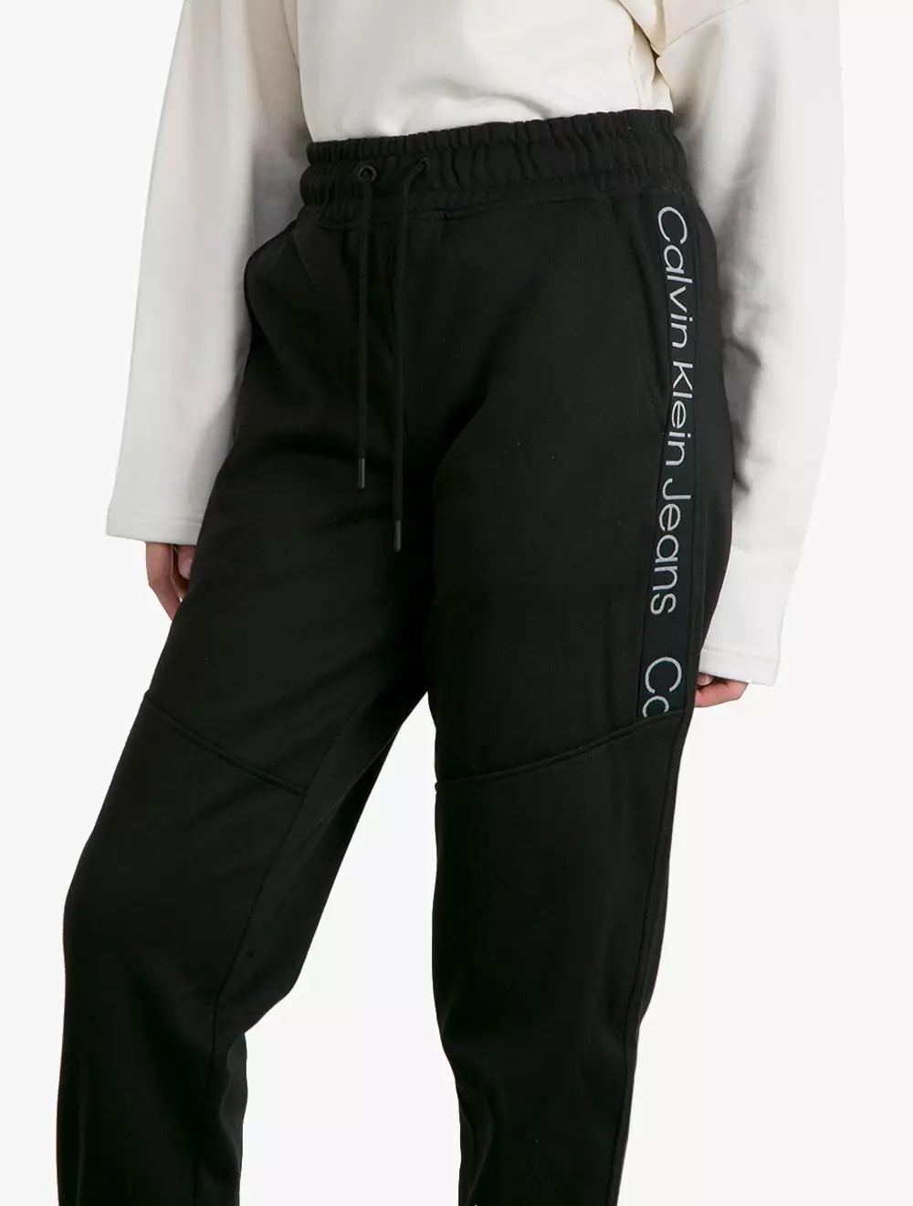 Calvin Klein Jeans - Tape Jogger Pants - Black - black