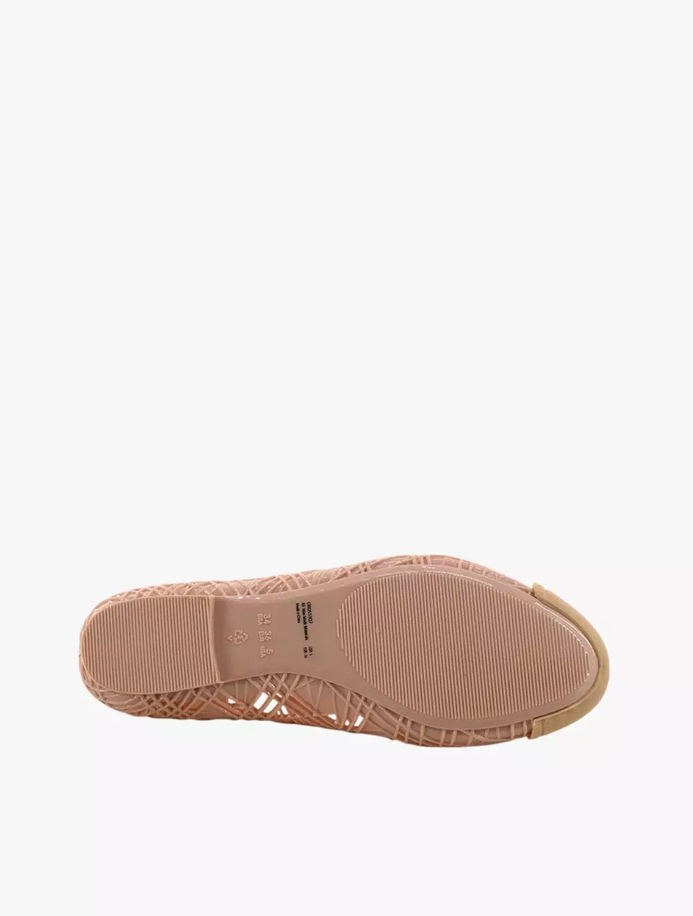 Payless Chrissie Womens Sarai Jelly Flats - Cream_15