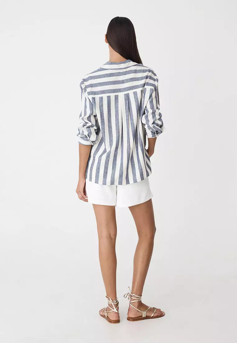 Ikaria Linen Blend Shirt