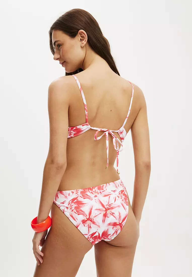 Scoop Tie Back Bikini Top