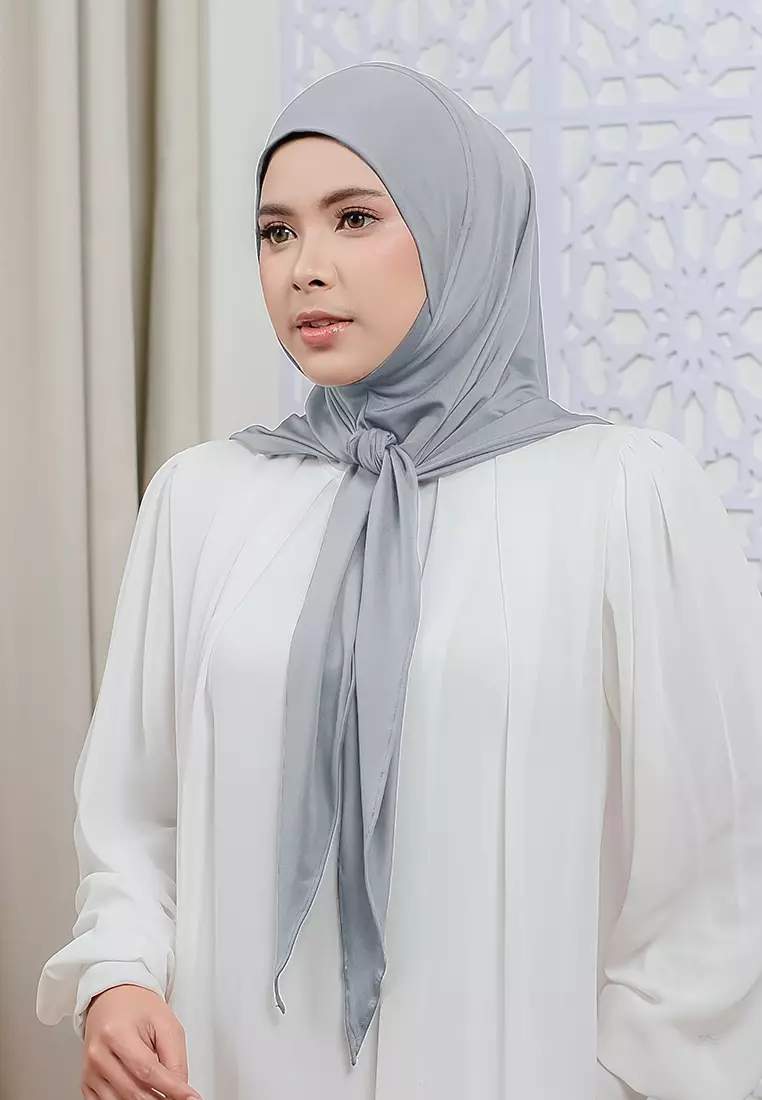 HIJAB INSTAN LUNA - LIGHT GREY