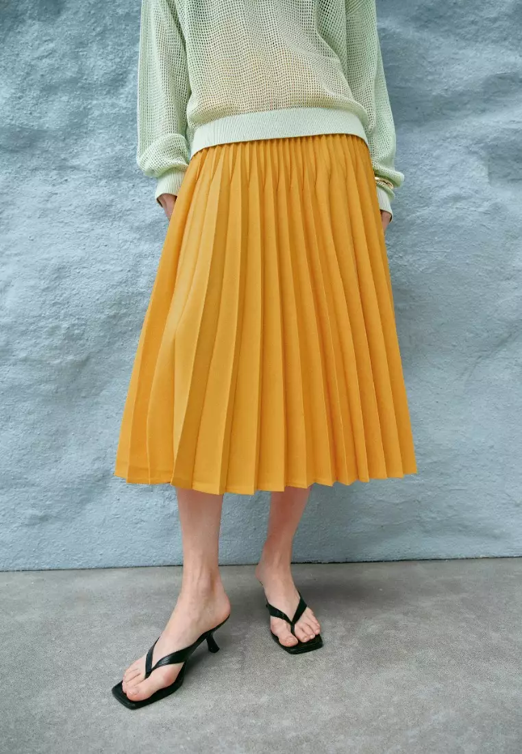 A line skirt zalora store
