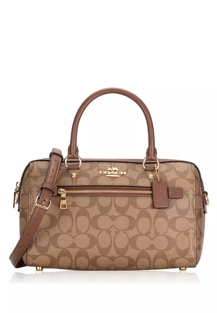 Coach rowan satchel reviews sales