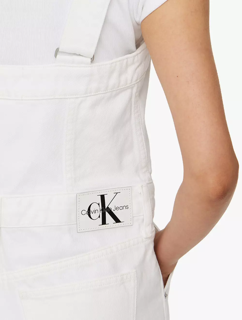 Calvin klein overall shorts sale