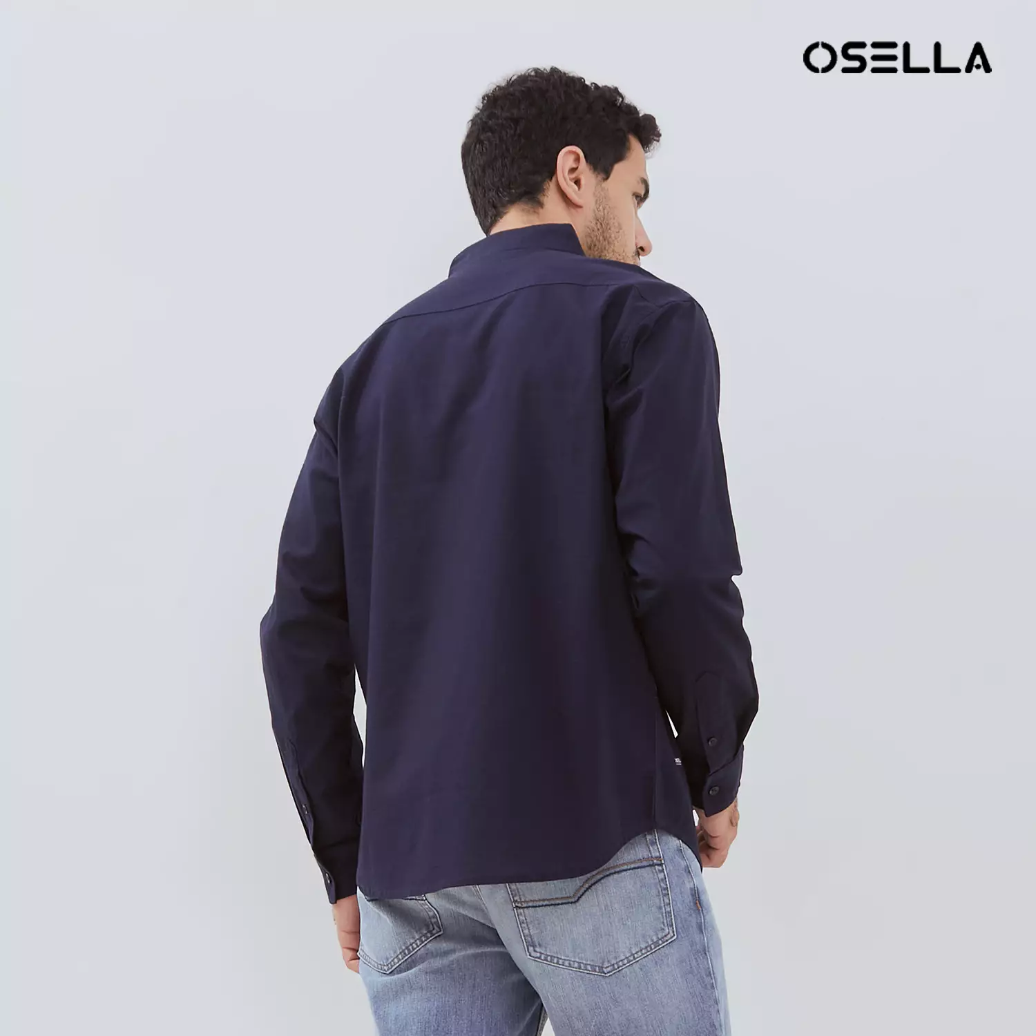 [NEW] Osella Wesley Regular Fit Long Sleeve Shirt 20374016 | Kemeja Lengan Panjang Pria