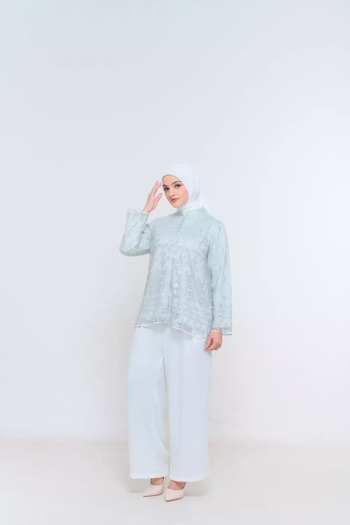 MFMW Misella Atasan Blouse Silver