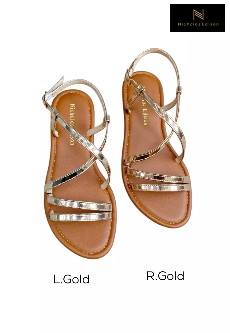 Nicholas Edison Sandal Hana Rose Gold