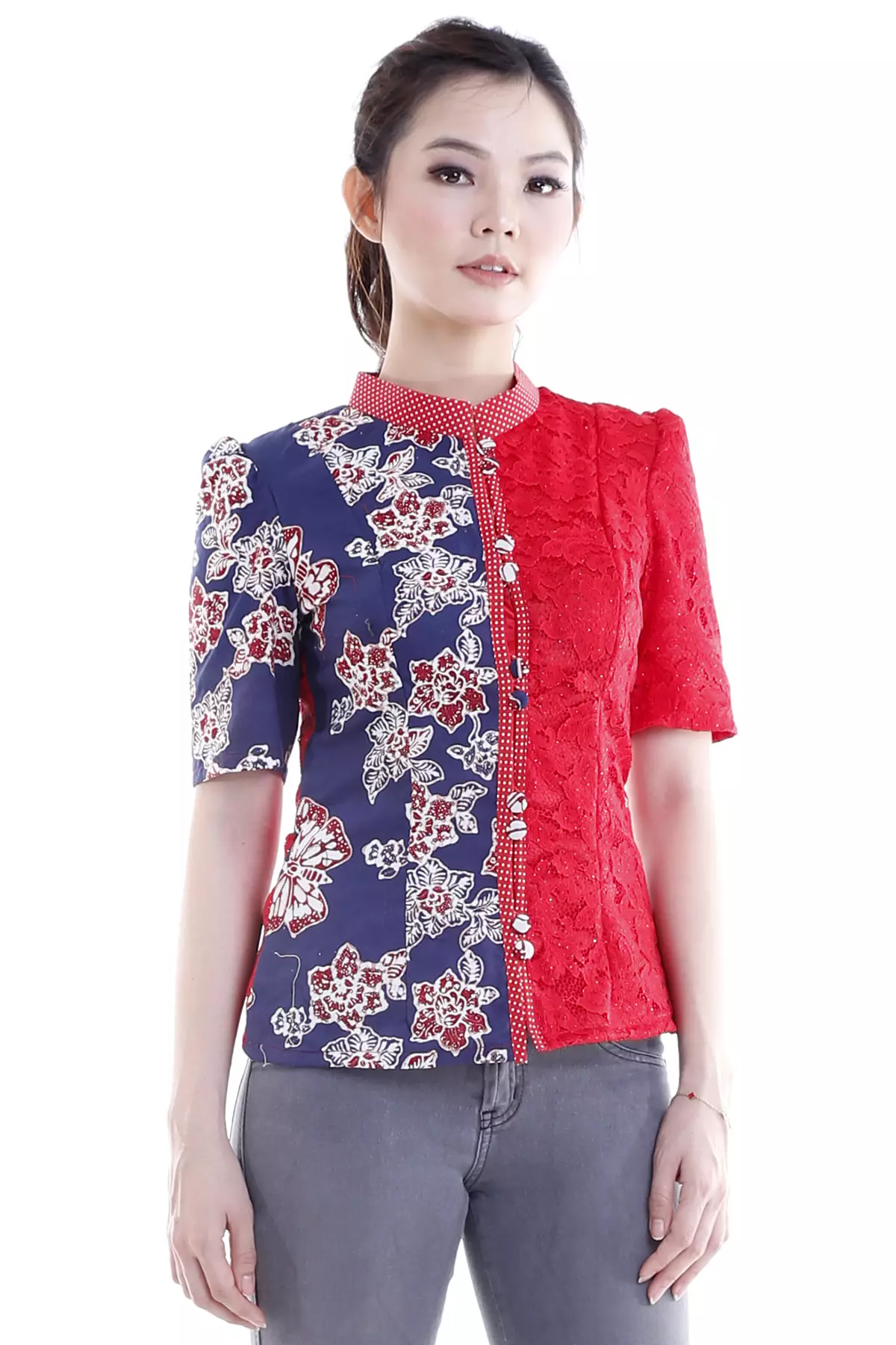 Bimala Kupu Ayu Blouse Batik