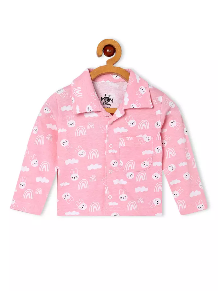 Baby and Kids Pajama Nightsuit Set- Cutey Bunny