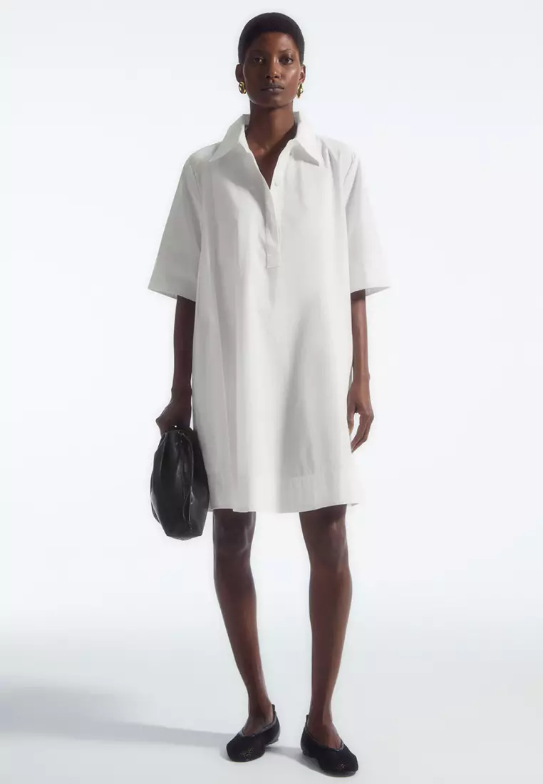 A-Line Mini Shirt Dress