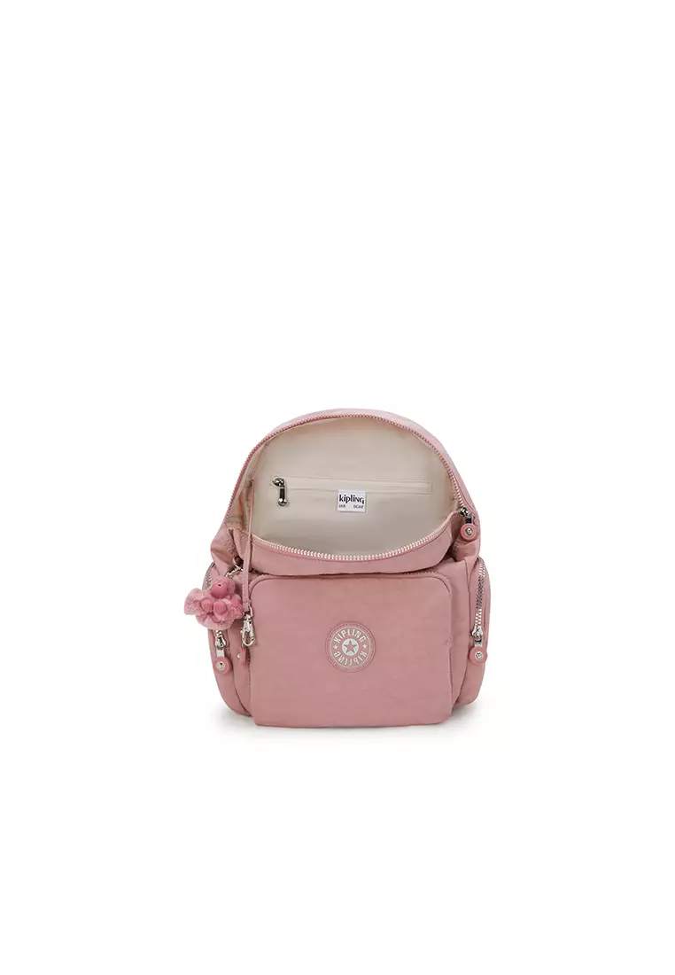 【超美品】Kipling CITY ZIP S バックパック　シャイ二－ピンク キプリング Kipling CITY ZIP S バックパック （Pink Shine
