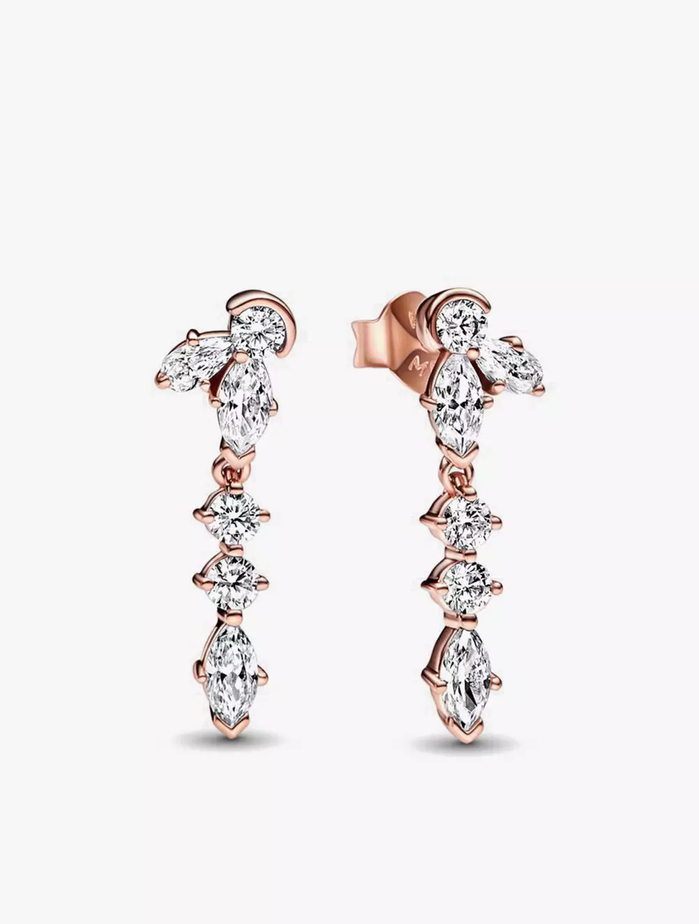 Sparkling earring hook pandora hot sale
