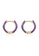 Athena & Co. gold Nessa Enamel Hoop Earrings 55F09ACCF2B9A2GS_2