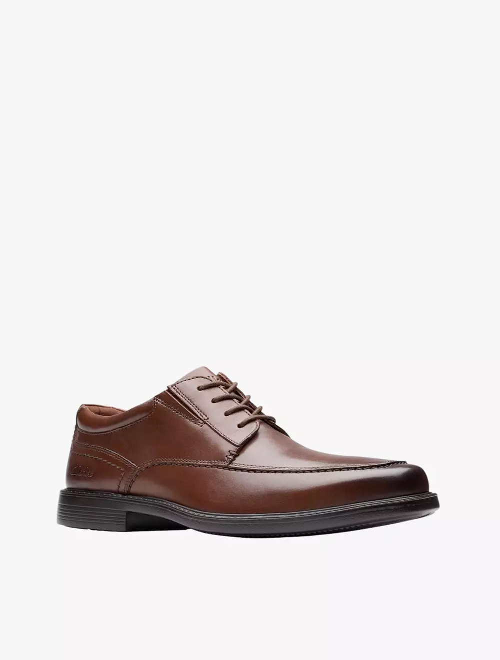 Clarks Dresslite Ace Mahogany Leather