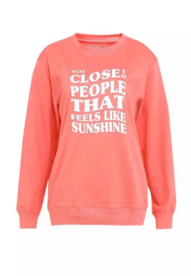 Sweater Wanita Seori Spiced Coral