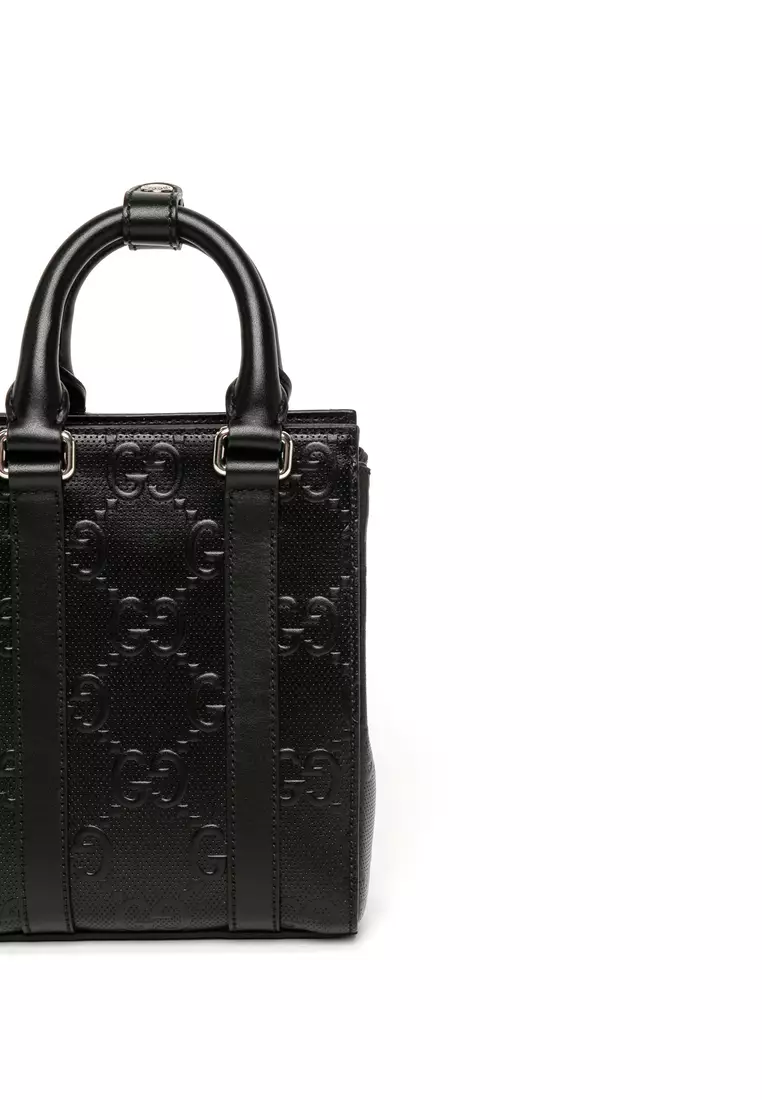 Ladies black gucci bag clearance