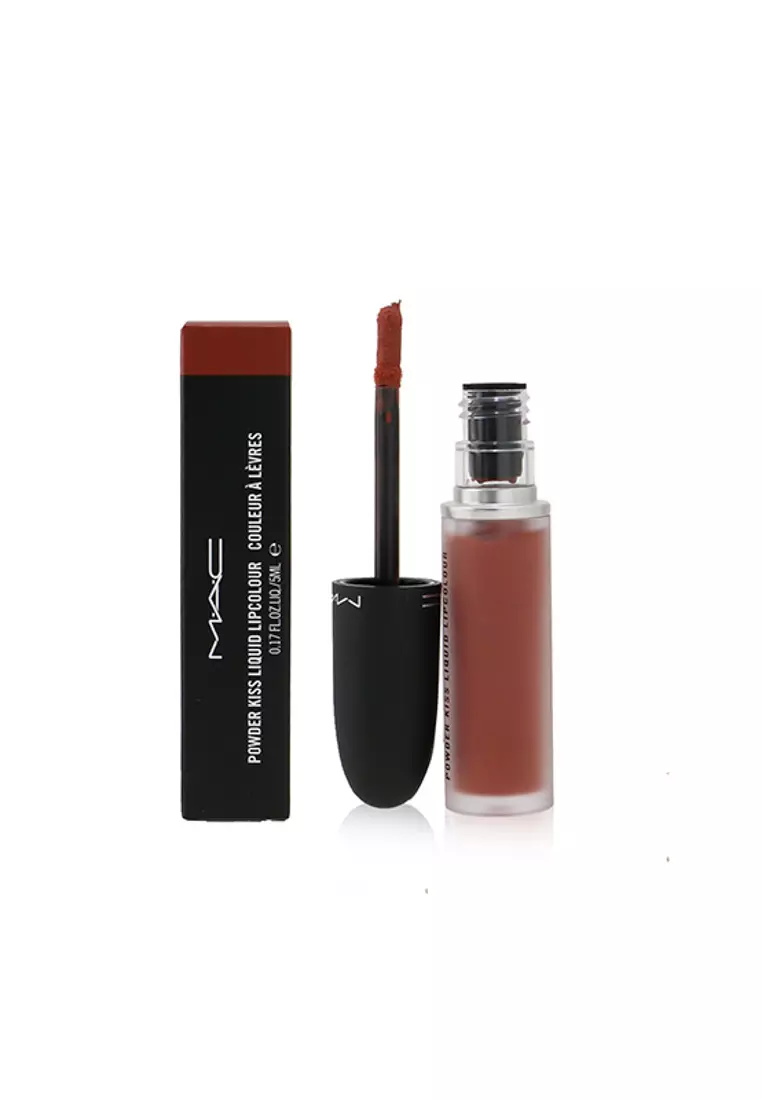 Discount on Mac  shoes - SKU: Mac - Powder Kiss Liquid Lipcolour - # 989 Mull It Over 5ml/0.17oz