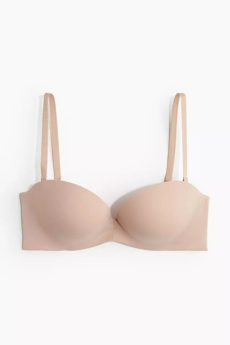 Microfibre super push-up balconette bra