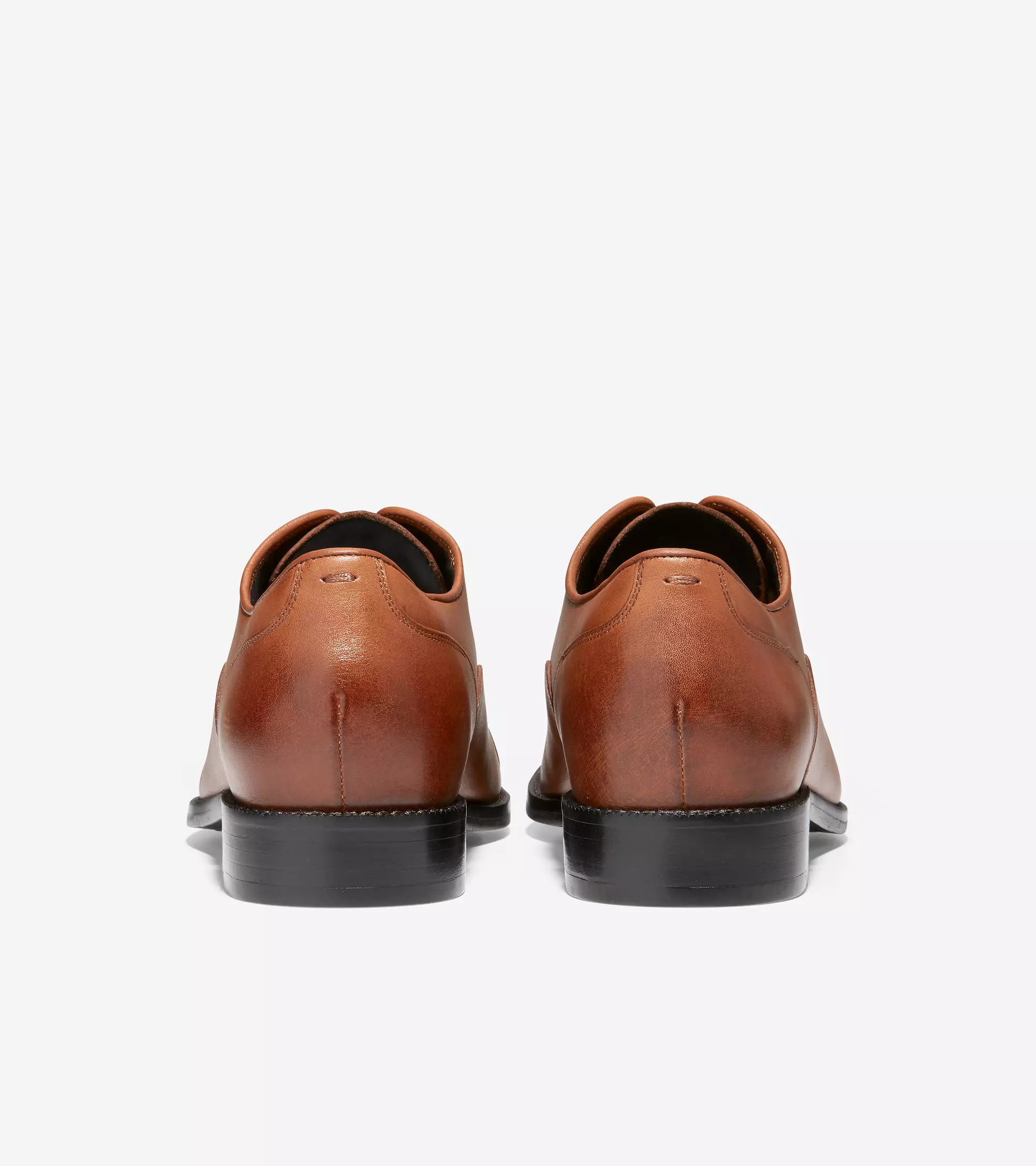 Cole Haan Man Broadway Cap Toe Oxford - Sepatu Pria (Coklat)