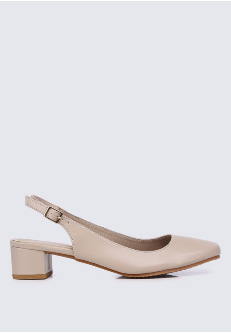 My Ballerine - Palmer Comfy Heels In Almond