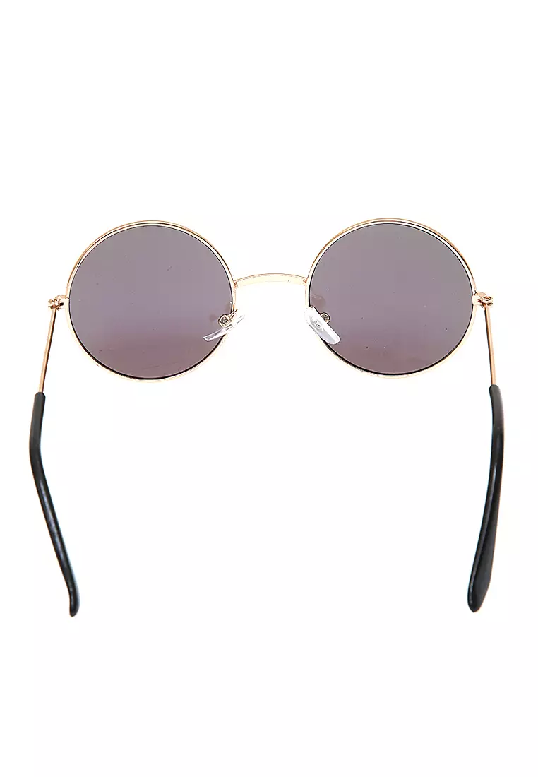 Enzio Kacamata Anak Pria UV Protection Sunglasses Kids Round Design Frame Material Alloy ORIGINAL - Green