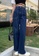 XAFITI 藍色 女士時尚高腰寬鬆牛仔褲 - 黑色 B8765AA972AF7BGS_2