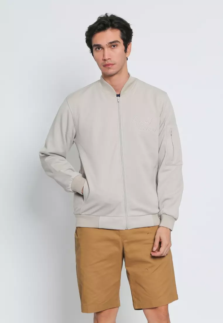 Jual Arnold Palmer BOMBER JACKET PIQUE Original 2024 ZALORA